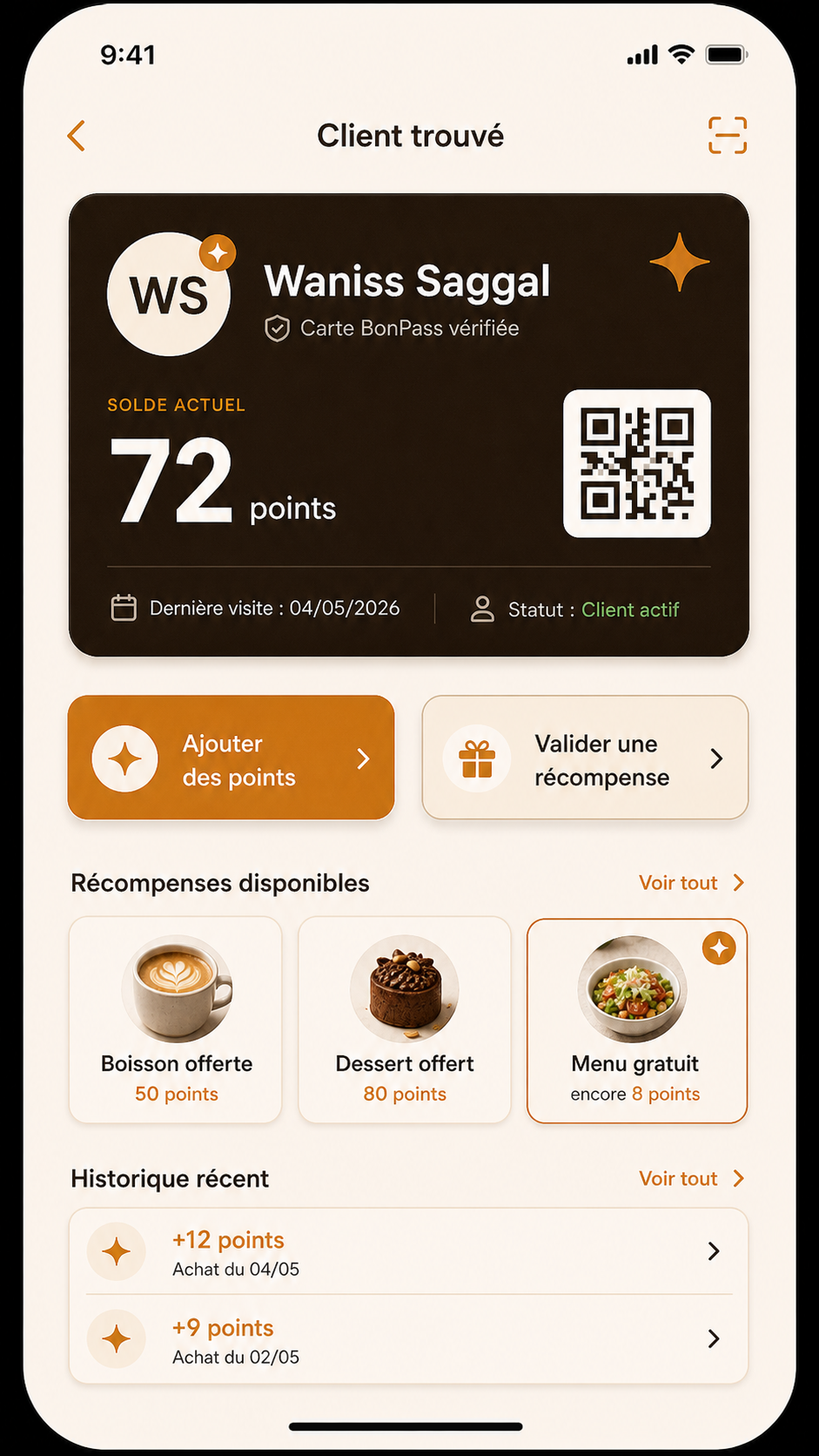Suivi client
