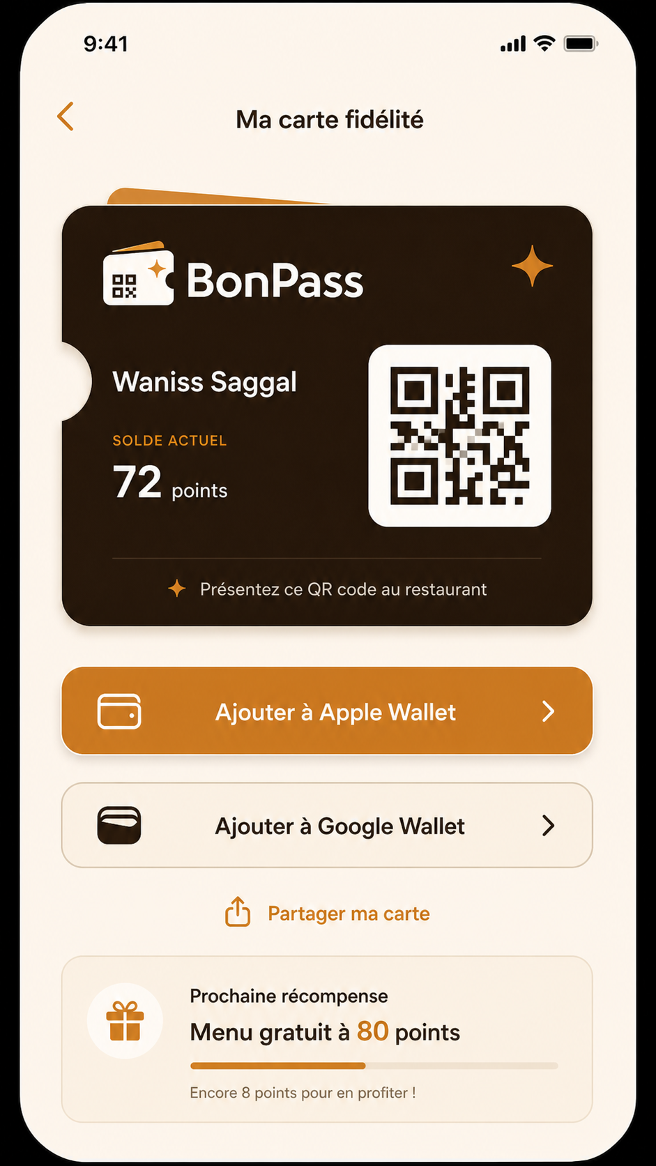Carte Wallet BonPass